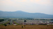 Georgia: Refugee camp for Ossetians IDPs near Tiblissi