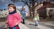 Wrocław (Poland): First day with sun; Photo: Thomas Alboth