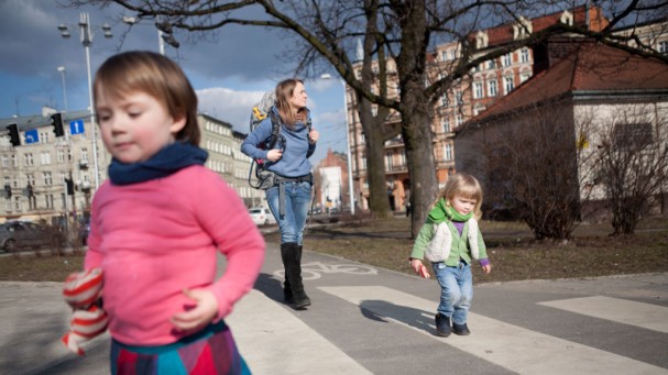Wrocław (Poland): First day with sun; Photo: Thomas Alboth